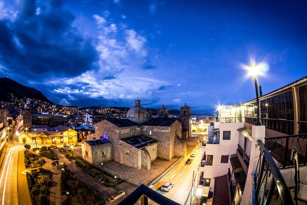 Conde De Lemos Hotel Puno Exteriör bild