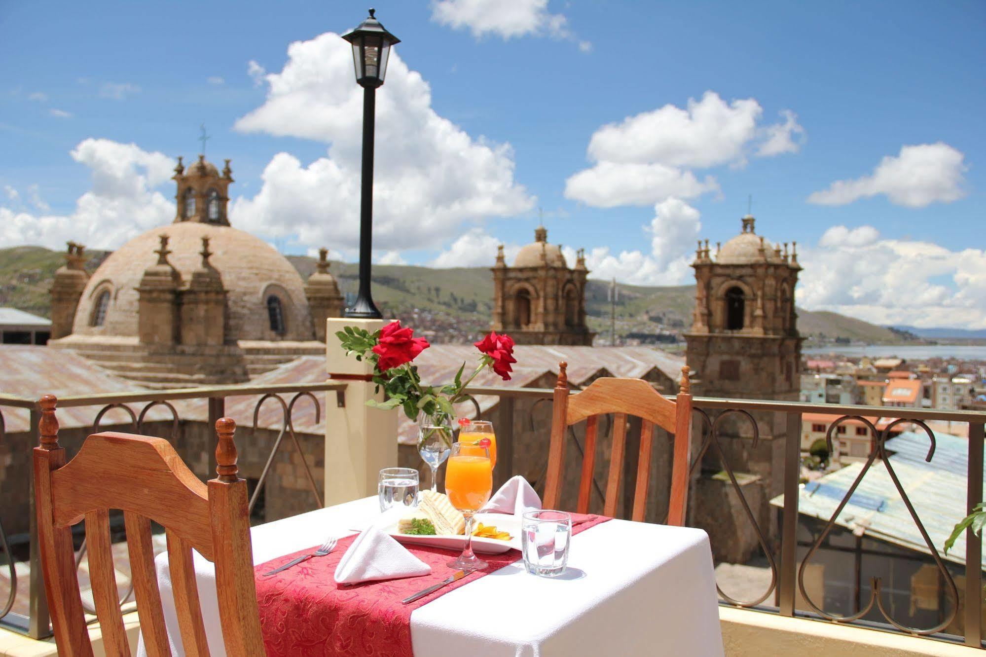 Conde De Lemos Hotel Puno Exteriör bild