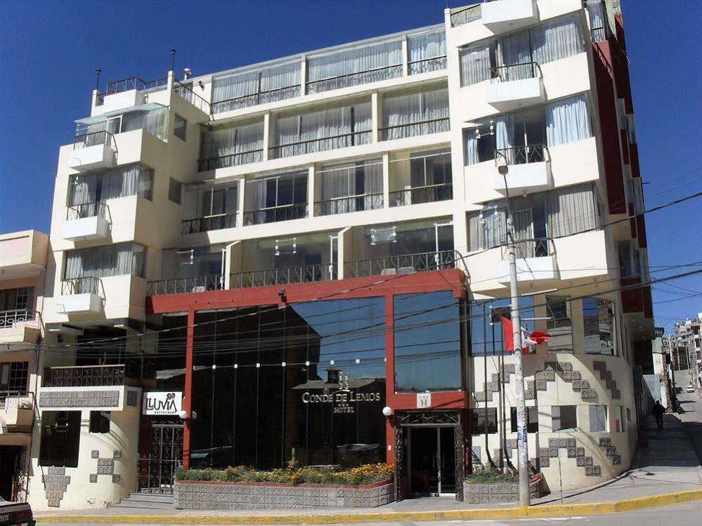 Conde De Lemos Hotel Puno Exteriör bild